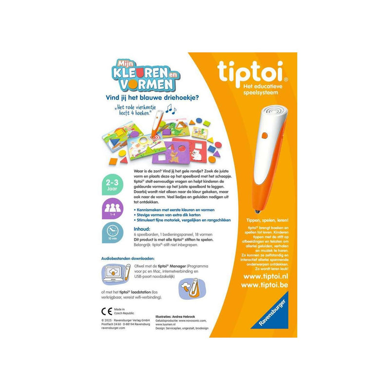 Afbeelding laden in galerijviewer, Ravensburger tiptoiâ® - mijn kleuren en vormen