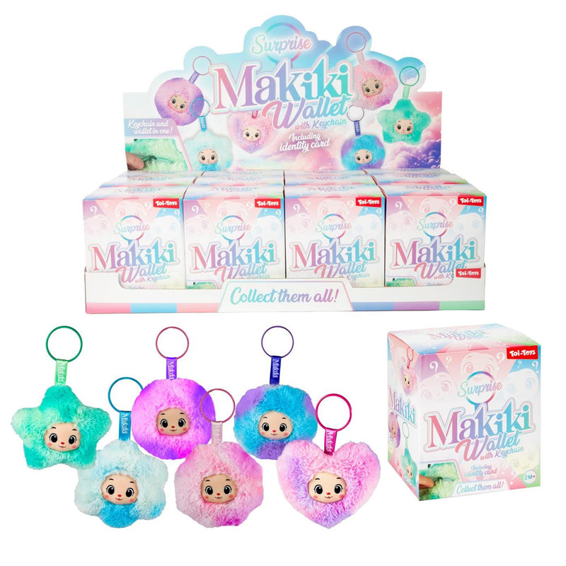 Afbeelding laden in galerijviewer, Toi-toys sleutelhanger - makiki portemonnee- 6ass