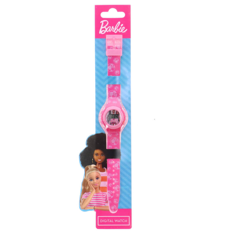 Afbeelding laden in galerijviewer, Barbie lcd horloge roze