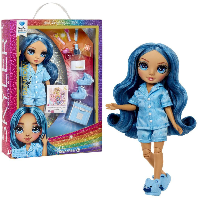 Afbeelding laden in galerijviewer, Rainbow high junior high pj party fashion skyler