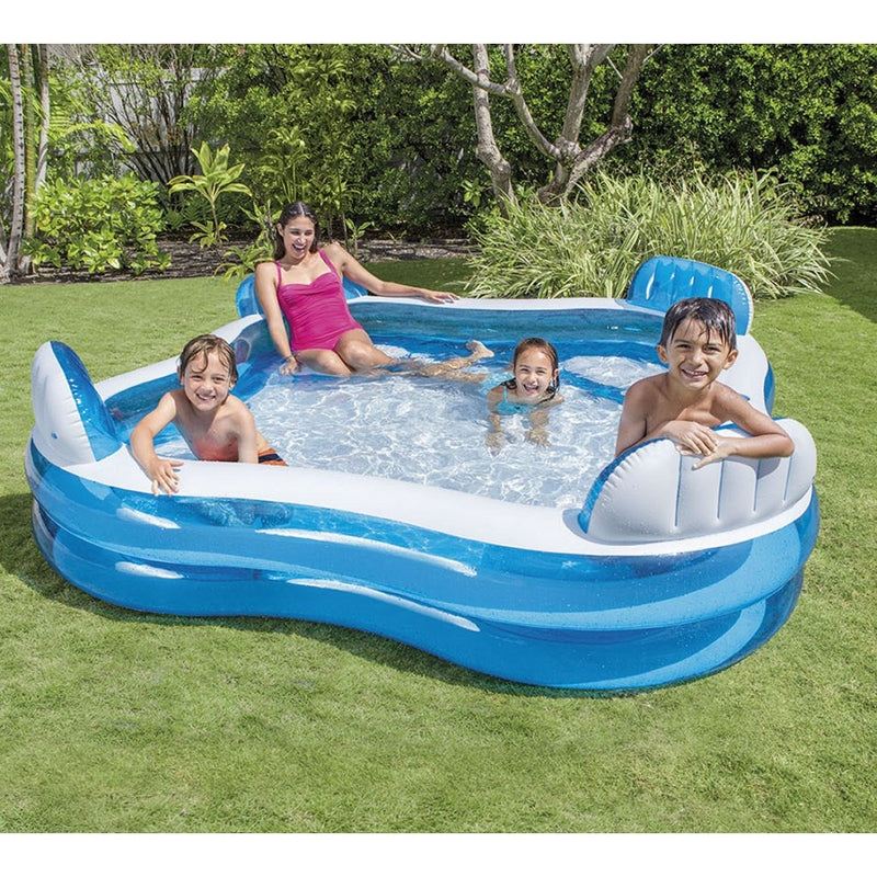 Afbeelding laden in galerijviewer, Intex 56475np family lounge pool 229x229cm