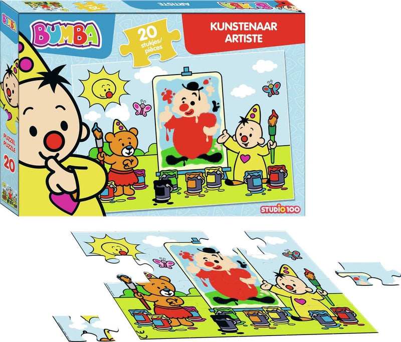 Afbeelding laden in galerijviewer, Studio 100 bumba puzzel kunstenaar, 20st.