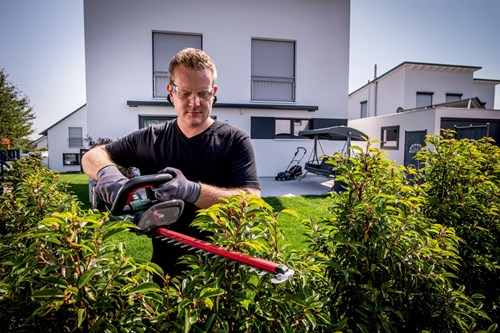Afbeelding laden in galerijviewer, Metabo hs 18 ltx 55 | accu-heggenschaar | 18v | 2x2ah li-power en lader sc 30 - 601718500