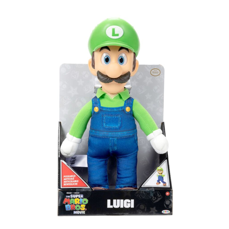 Afbeelding laden in galerijviewer, Super mario knuffel luigi 38 cm