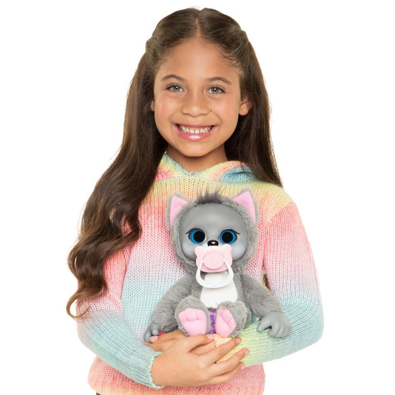 Afbeelding laden in galerijviewer, Jakks jakks animal babies wolf + geluid