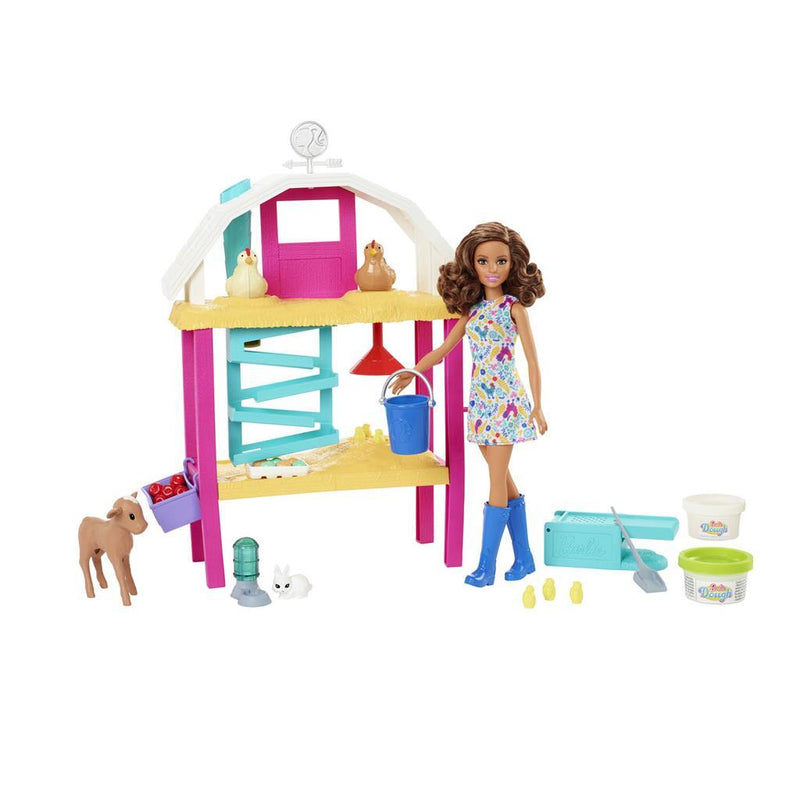 Afbeelding laden in galerijviewer, Barbie hatch and care kippenboerderij