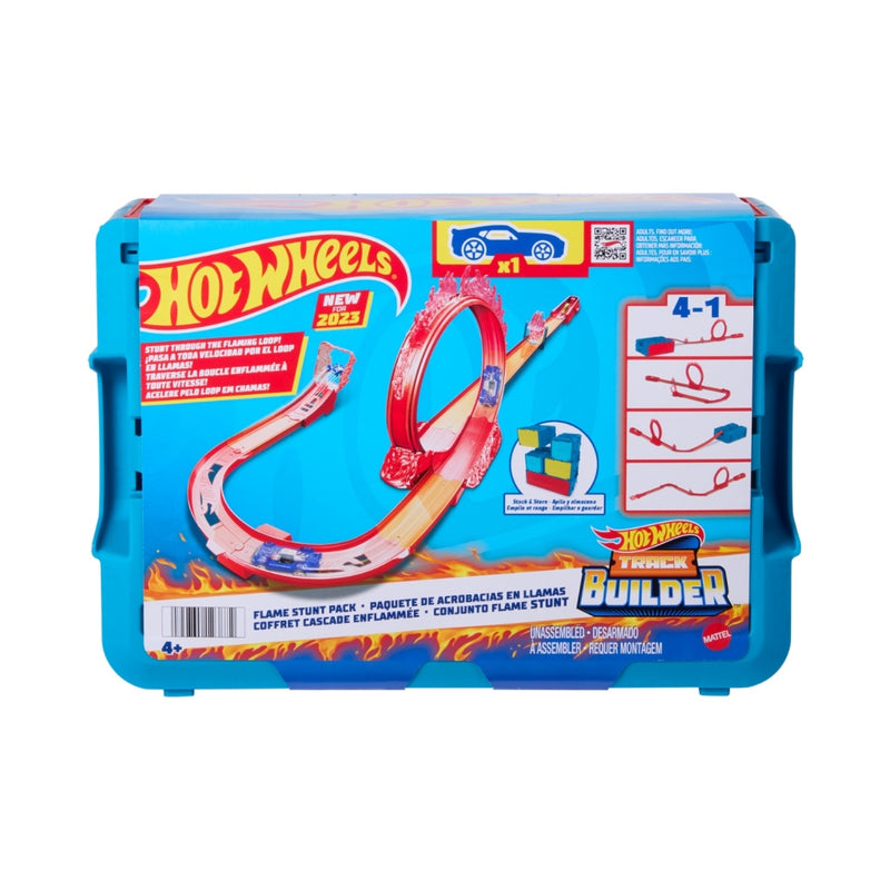 Afbeelding laden in galerijviewer, Hot Wheels Track Builder Vlammenstunt Set