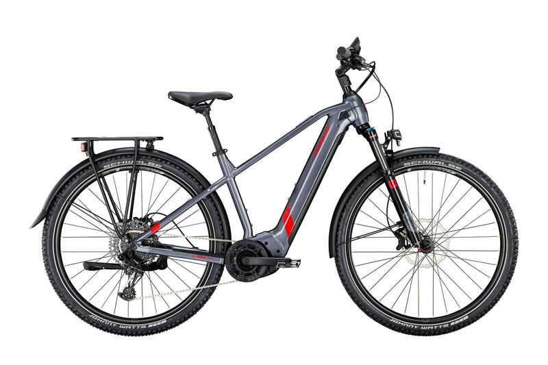 Afbeelding laden in galerijviewer, Conway elektrische suv cairon suv 5.0 mod. 23 ebike conw.cairon suv 5.0 29 49 diam. 12sp grey red