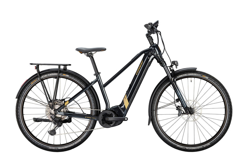Afbeelding laden in galerijviewer, Conway elektrische trekkingfiets cairon t 6.0 mod. 24 ebike conw.cairon t 6.0 28 53 trap.11sp bl. gold