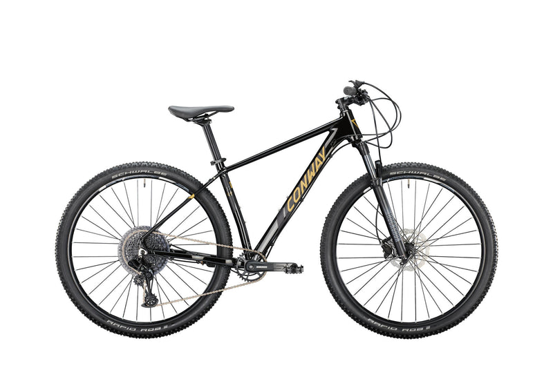 Afbeelding laden in galerijviewer, Conway mtb hardtail ms 9.9 mod. 24 bike ms 9.9 ge. 29 s hardtail 12sp black gold