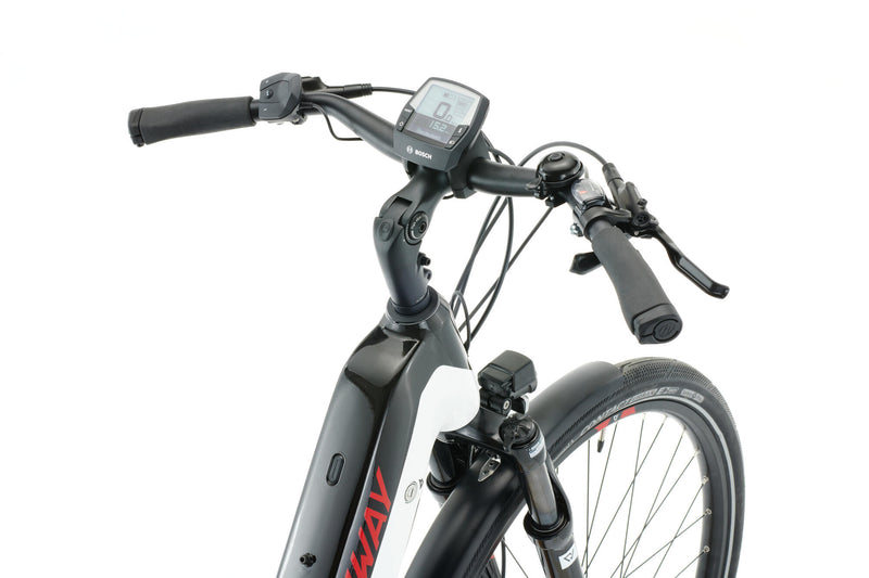 Afbeelding laden in galerijviewer, Conway elektrische trekkingfiets cairon tf 3.8 mod. 24 ebike conw.cairon tf 3.8 28 42 wave 8sp white bl.
