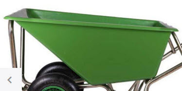 Afbeelding laden in galerijviewer, Mm producten kruiwagenbak 160liter poly