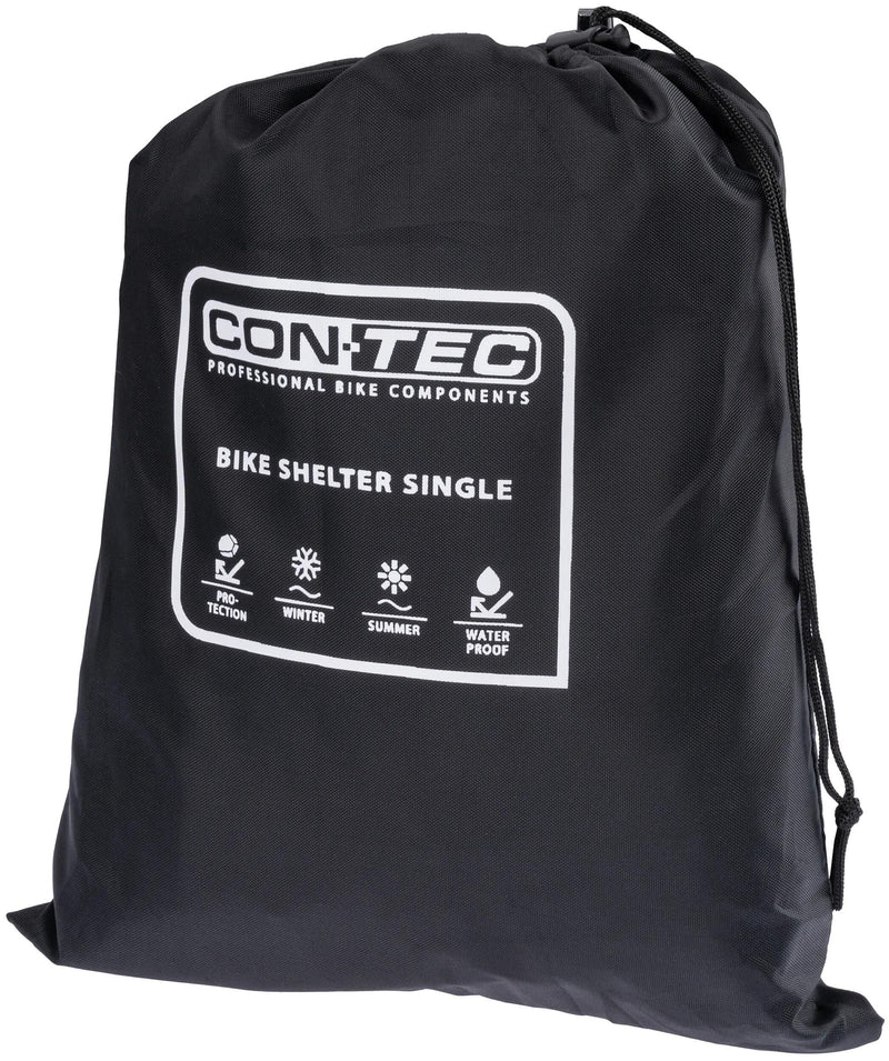 Afbeelding laden in galerijviewer, Contec fahrradschutzhülle bike.shelter ct bike cover bike.shelter single