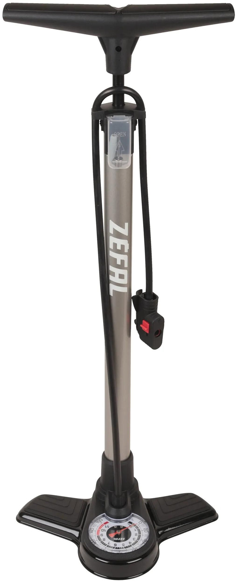 Afbeelding laden in galerijviewer, Zéfal vloerpomp profil max fp20 floor pump profil max fp20 silver