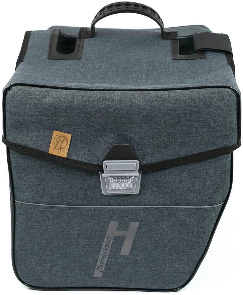Afbeelding laden in galerijviewer, Haberland dubbele tas emotion 4nature double bag emo. 4nature anthracite reflex