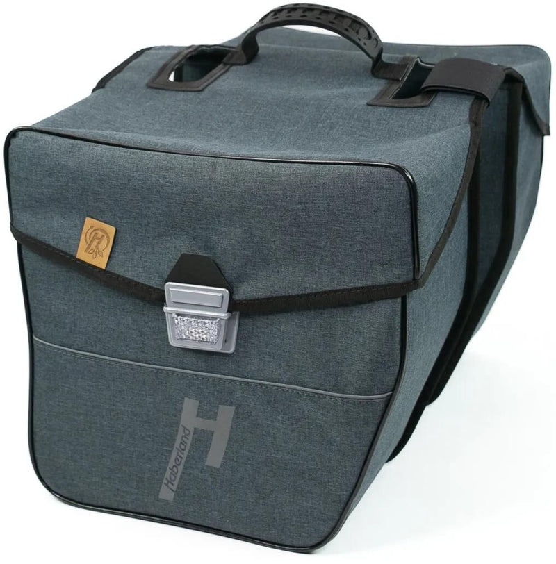 Afbeelding laden in galerijviewer, Haberland dubbele tas emotion 4nature double bag emo. 4nature anthracite reflex