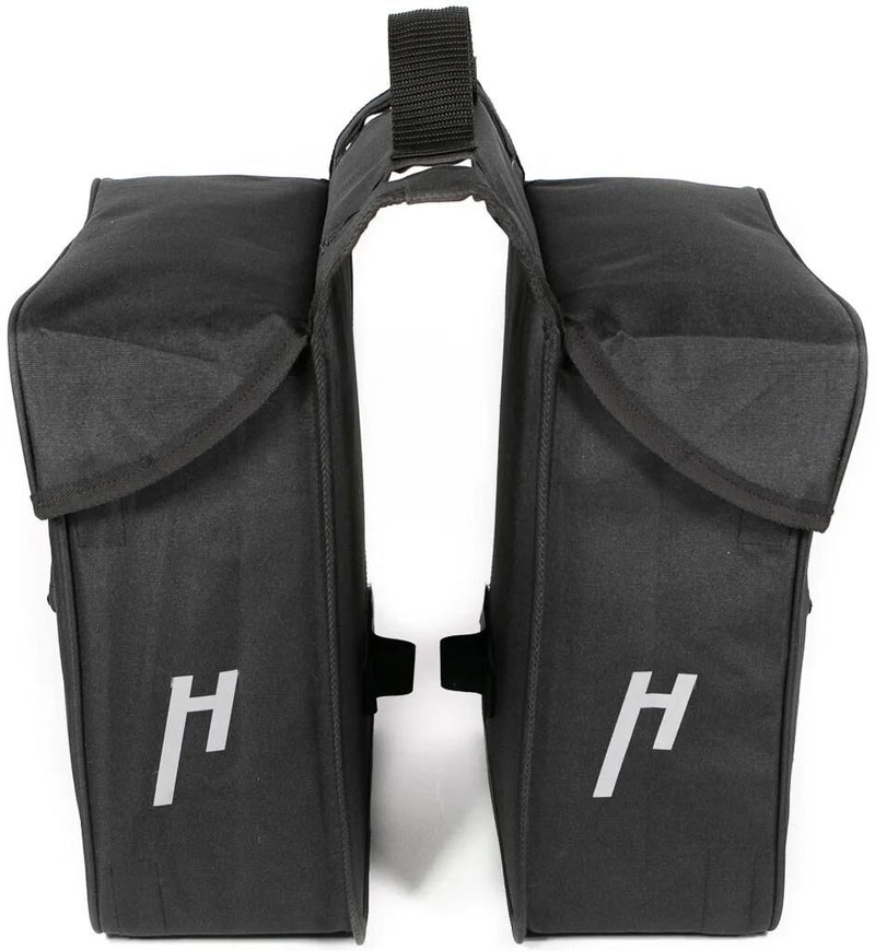 Afbeelding laden in galerijviewer, Haberland dubbele tas basic m 3.0 double bag basic m 3.0 black