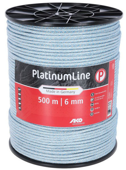 Afbeelding laden in galerijviewer, Ako platinumline afrasteringskoord 6mm 500m witblauw