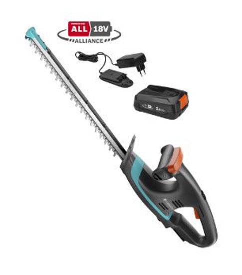 Afbeelding laden in galerijviewer, Gardena accu heggenschaar easycut 4018v p4a set