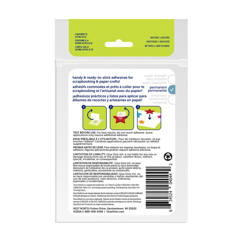 Afbeelding laden in galerijviewer, Glue dots • ultra-thin dots sheets 10mm