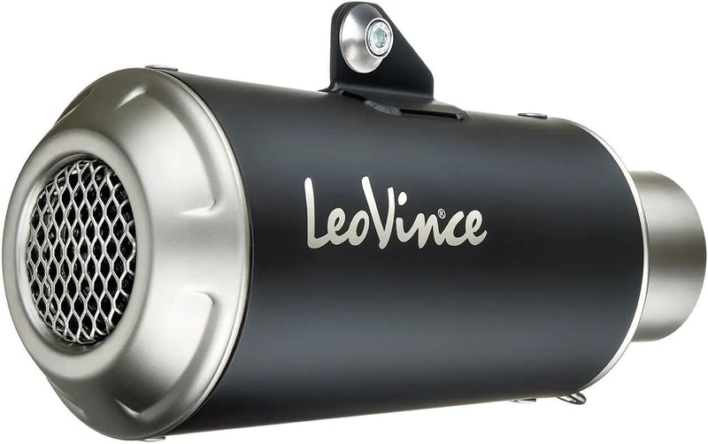 Afbeelding laden in galerijviewer, Leovince geluiddemper sbk lv-10 black edition schalld leo slipon lv-10 sw-si