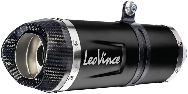 Afbeelding laden in galerijviewer, Leovince schalldämpfer sbk lv one evo black edition schalld leo slipon lv one sw