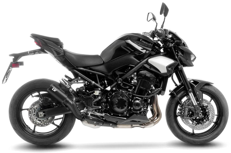 Afbeelding laden in galerijviewer, Leovince schalldämpfer sbk lv corsa s full black edition schalld leo slipon lv corsa s sw