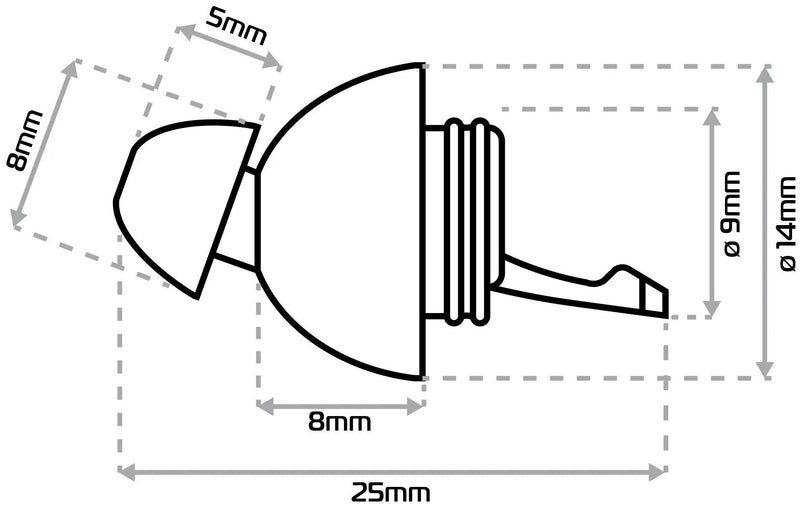 Afbeelding laden in galerijviewer, Oxford gehörschutzstöpsel filter buds hearing protection filter buds regular fit