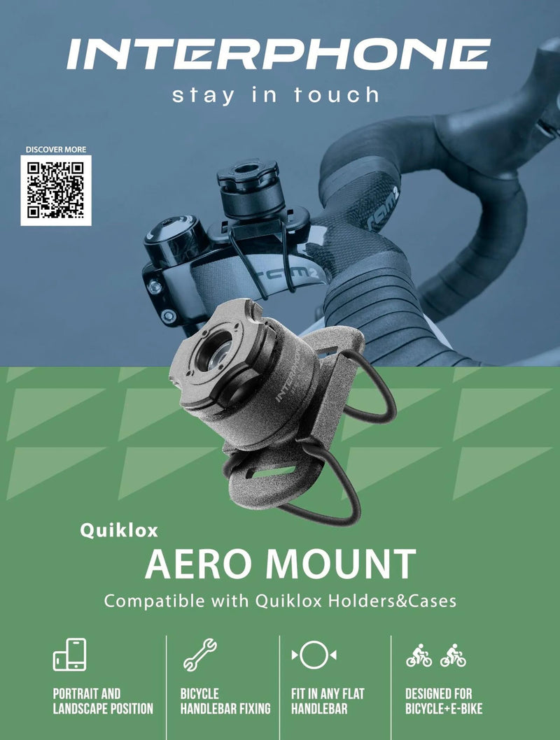 Afbeelding laden in galerijviewer, Interphone handyhalter quiklox caseholder q-lox uni bikes
