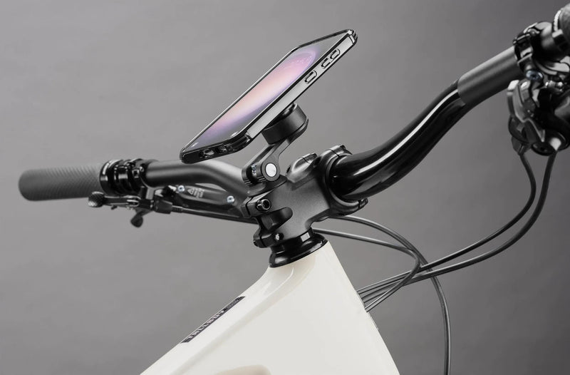 Afbeelding laden in galerijviewer, Interphone handyhalter quiklox caseholder q-lox steering head for b