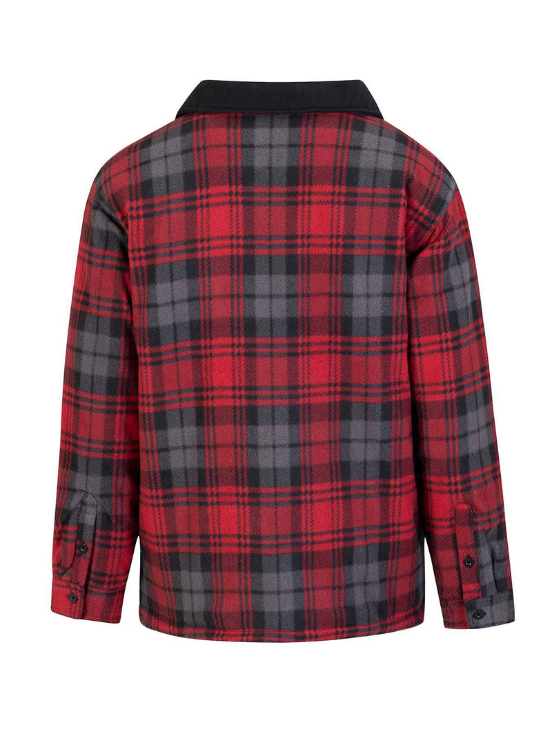 Afbeelding laden in galerijviewer, Storvik producten houthakkers fleecevest stanley thermo rood zwart 3xl