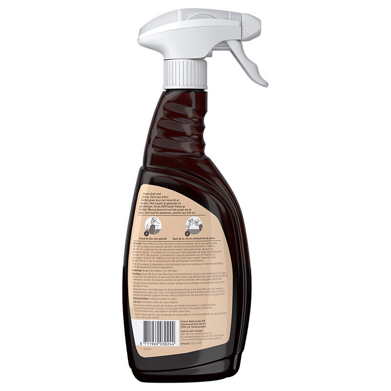 Afbeelding laden in galerijviewer, Pokon producten bio kuur voor weerbare en gezonde rozen spray 750ml