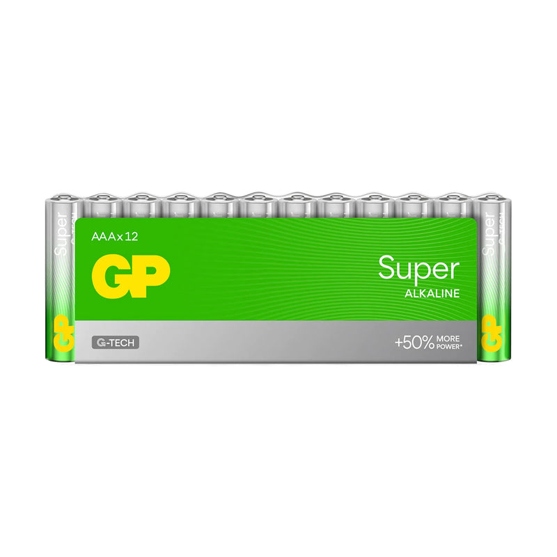 Afbeelding laden in galerijviewer, Gp super alkaline aaa-batterijen 12pk