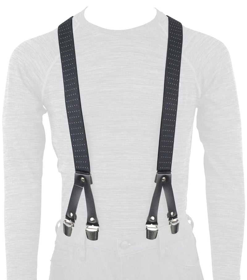 Afbeelding laden in galerijviewer, Oxford bretels trouser braces riggers chic black