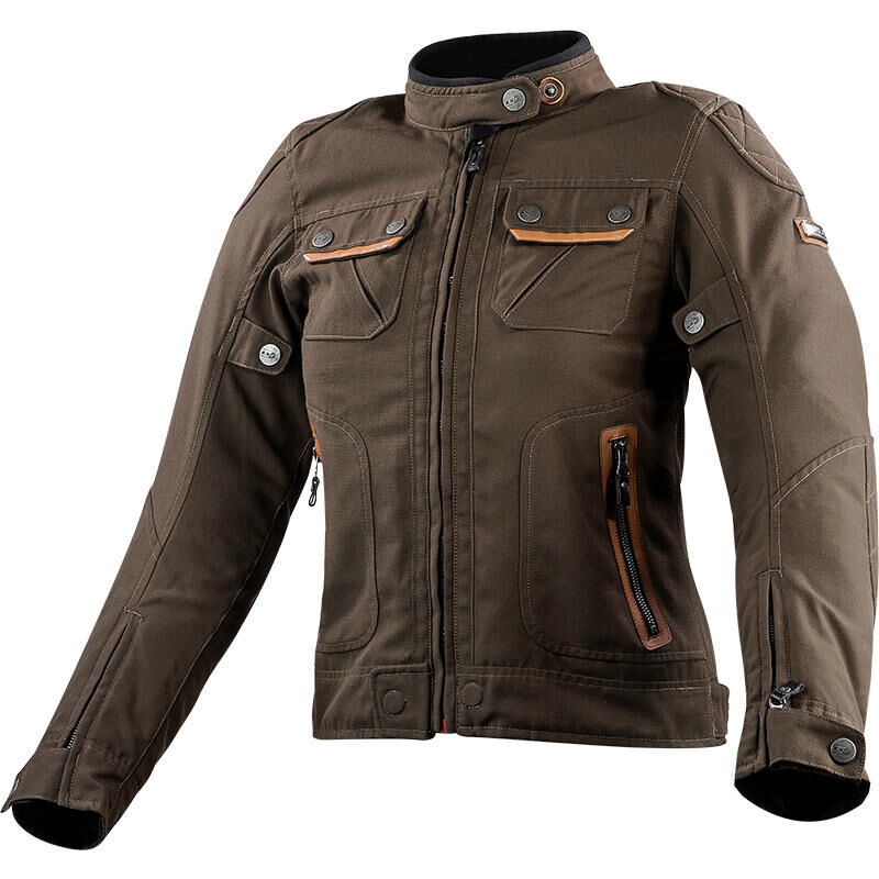Afbeelding laden in galerijviewer, Ls2 jas bullet jacket bullet lady brown xxl