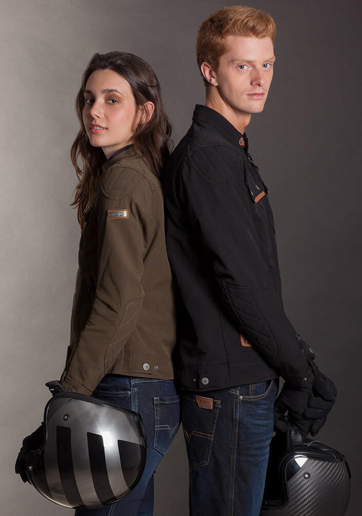 Afbeelding laden in galerijviewer, Ls2 jas bullet jacket bullet lady brown xxl