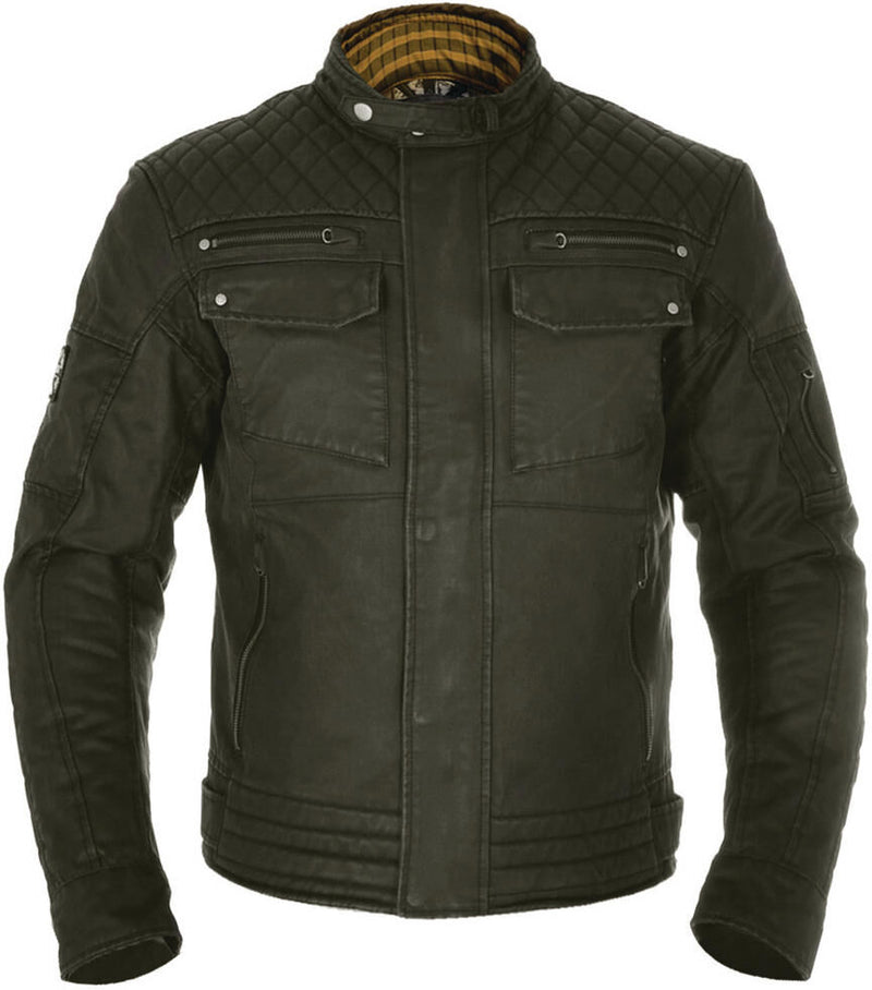 Afbeelding laden in galerijviewer, Oxford jas hardy jacket hardy wax cotton olive gr. m