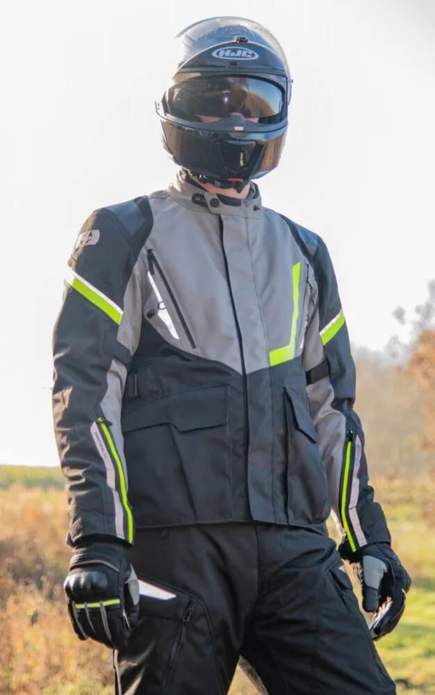 Afbeelding laden in galerijviewer, Oxford jas montreal 4.0 jacket montreal 4. black grey yellow size 4x