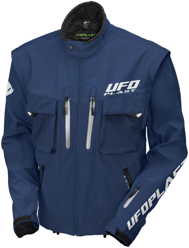 Afbeelding laden in galerijviewer, Ufo plast jas taiga enduro jacket ufo blue gr. m