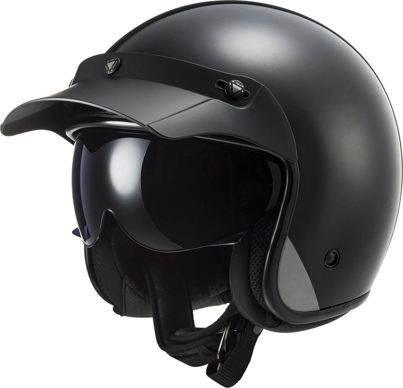 Afbeelding laden in galerijviewer, Ls2 jethelm of601 bob ii solid helmet of601 bob ii black matt gr. xxl