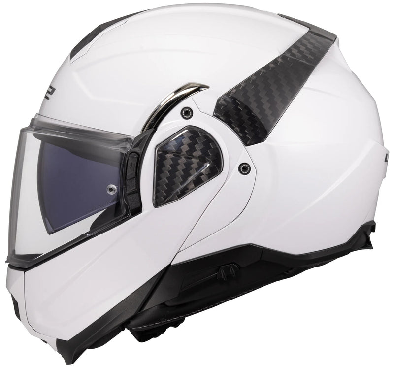 Afbeelding laden in galerijviewer, Ls2 klapphelm ff910 advant ii solid helmet ff910 advant ii solid l white