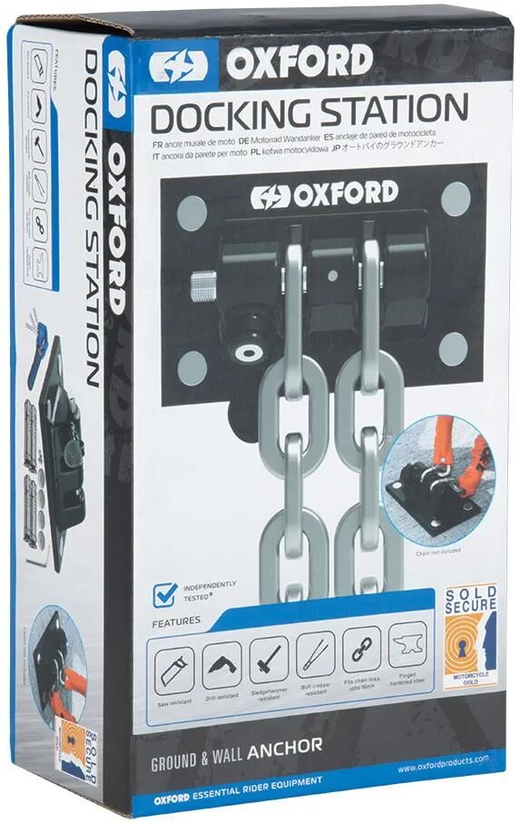 Afbeelding laden in galerijviewer, Oxford grondanker docking station-anker ground anchor docking station black