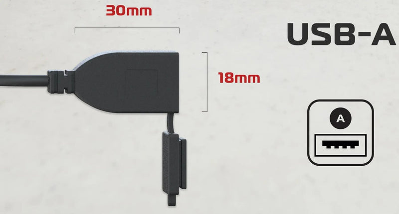 Afbeelding laden in galerijviewer, Oxford laadkabel usb-charging device oxfor type a 3.0 amp