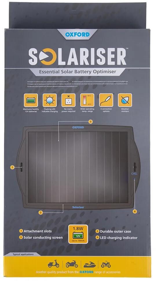 Afbeelding laden in galerijviewer, Oxford acculader solariser battery charger solarizer of949