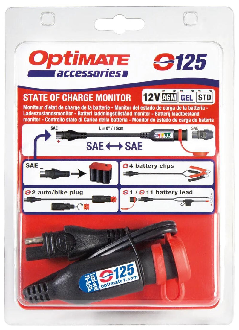 Afbeelding laden in galerijviewer, Tecmate batterij- accumonitor monitor optimate m. sae standard