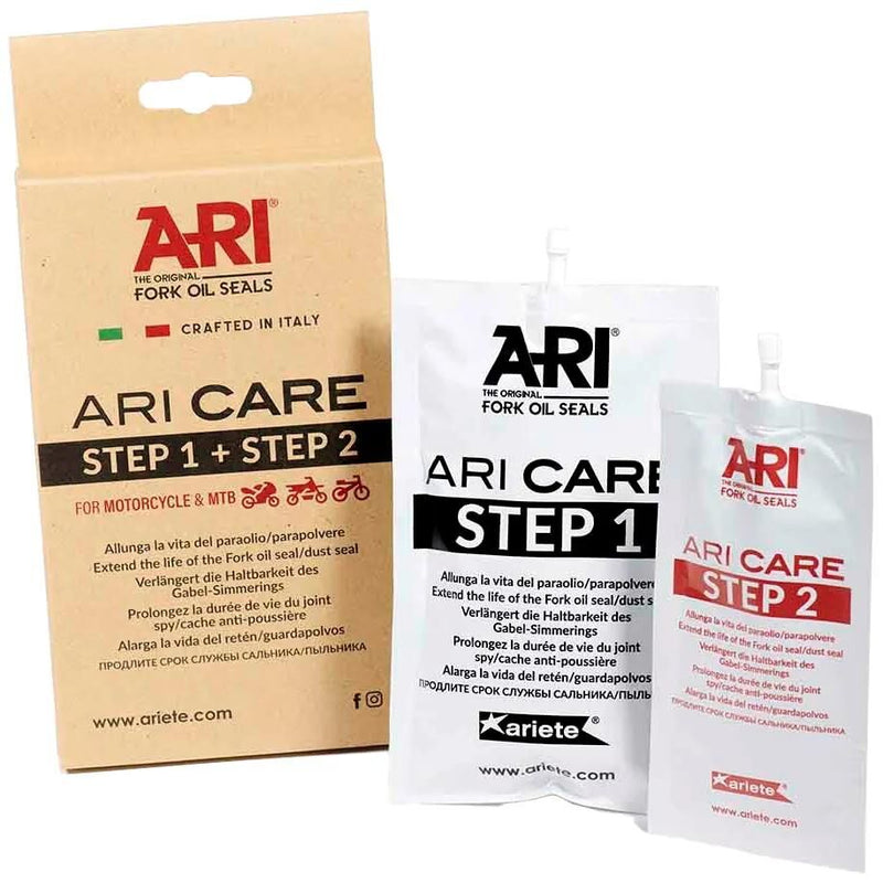 Afbeelding laden in galerijviewer, Ariete gabelsimmerring-pflege ari care ari care fork maintenance step 1 + step 2 set
