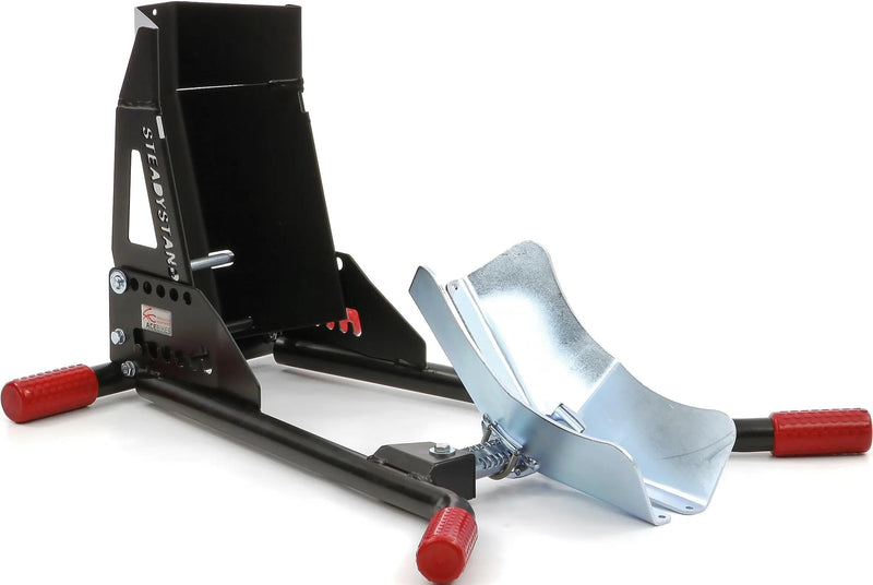 Afbeelding laden in galerijviewer, Acebikes voorwiel standaard steadystand motorcycle stand mod. 180 steadystand