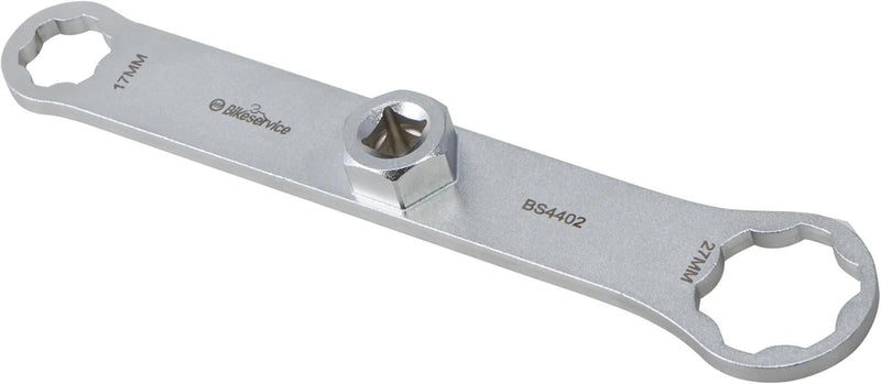 Afbeelding laden in galerijviewer, Bikeservice gabelkappenschlüssel schl fork cap bst 17x27mm 6knt
