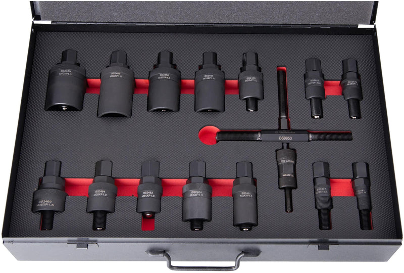 Afbeelding laden in galerijviewer, Bikeservice abziehersatz polrad remover set flywheels bst universal 15pcs