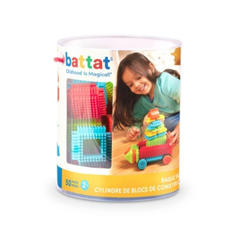 Afbeelding laden in galerijviewer, Bristle blocks emmer met 50 stuks